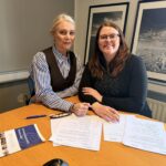 Ingunn Jónsdóttir framkvæmdastjóri SASS og Ranghildur Sveinbjarnadóttir framkvæmdastjóri Markaðsstofu Suðurlands
